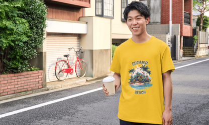Unisex Acid Washed Oversized Tee