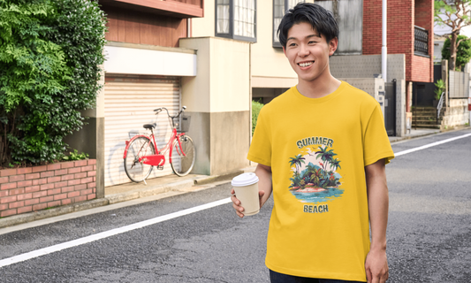 Unisex Acid Washed Oversized Tee
